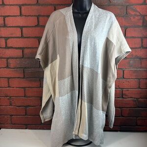 Chico's‎ Woman's One Size Shrug – Beige Lightweight Layer